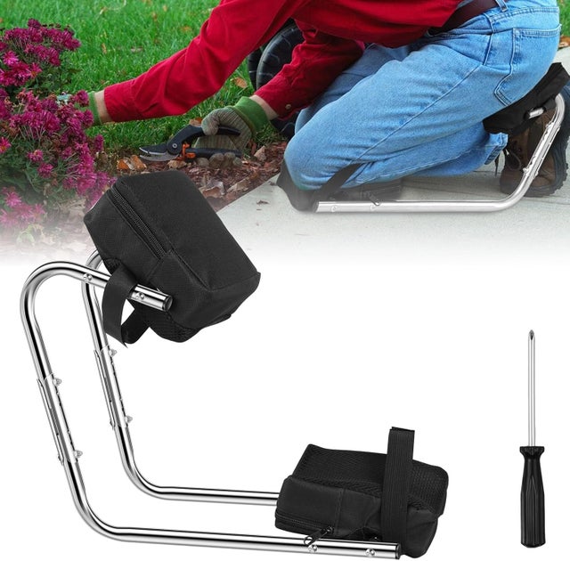 Genouillère de jardinage- Coussin de protection pour genoux de ferme - Facile à déplacer - Pour jardiniers et travaux agricoles