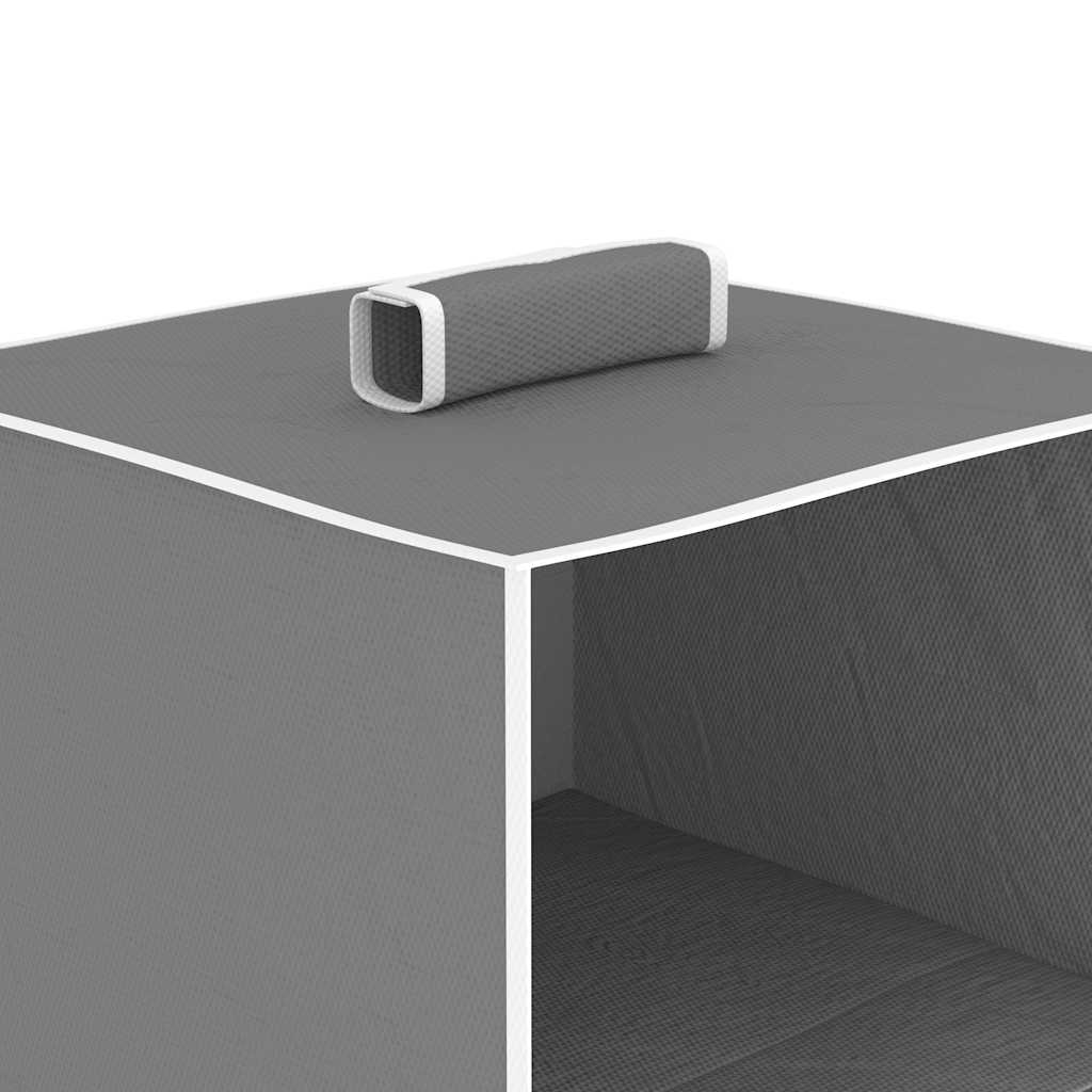 Étagères suspendues de rangement 2 pcs 4 niveaux Tissu vidaXL - 7