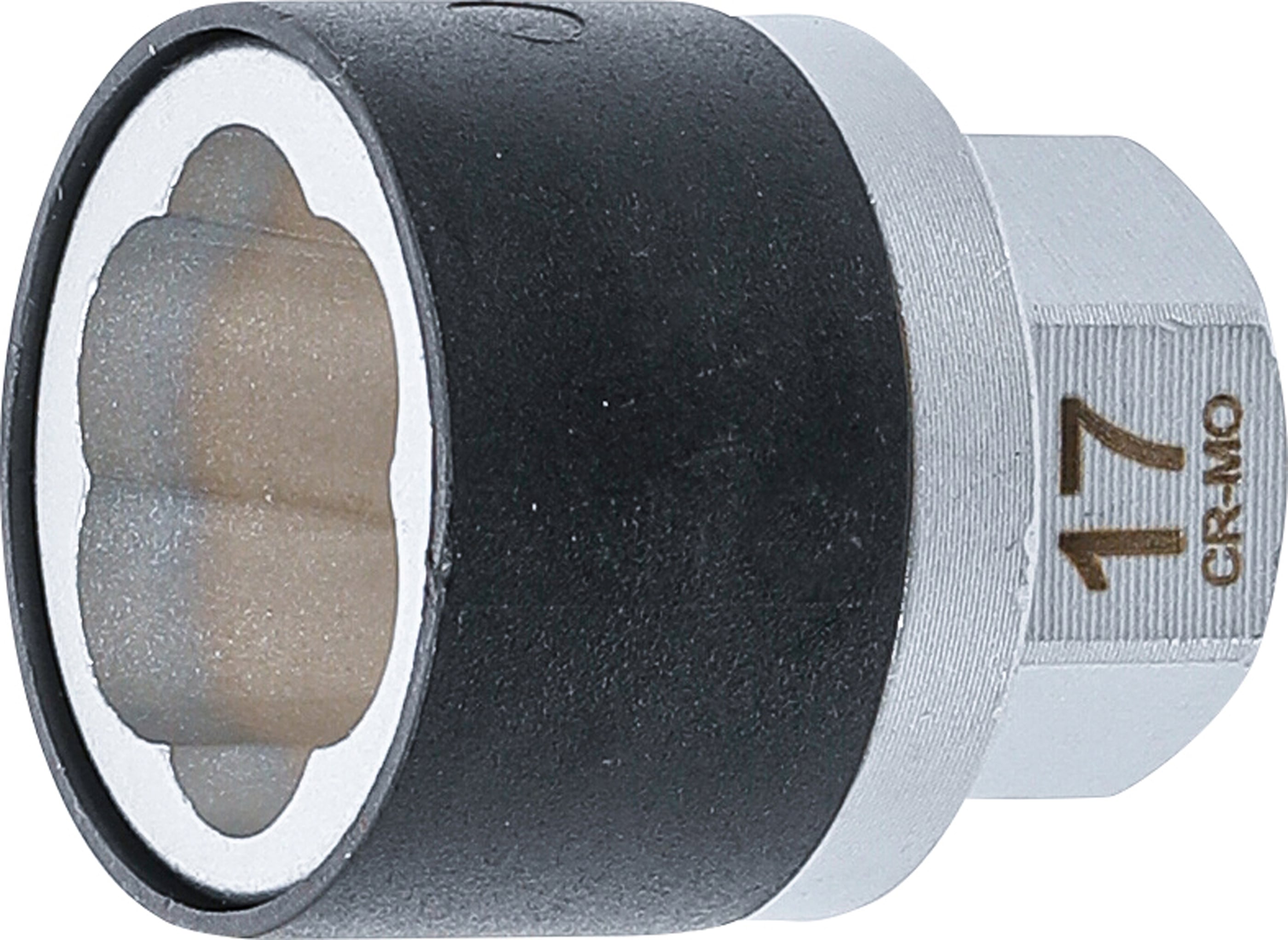 BGS 7510-17 | Inserto a spirale per chiave a bussola/estrattore per viti | azionamento esagonale esterno 17 mm | SW 17 mm