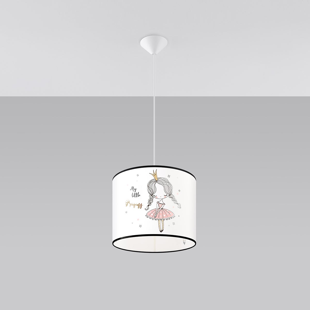 Lampa wisząca PRINESA 30 LED 4000K - 30x30x95cm Sollux
