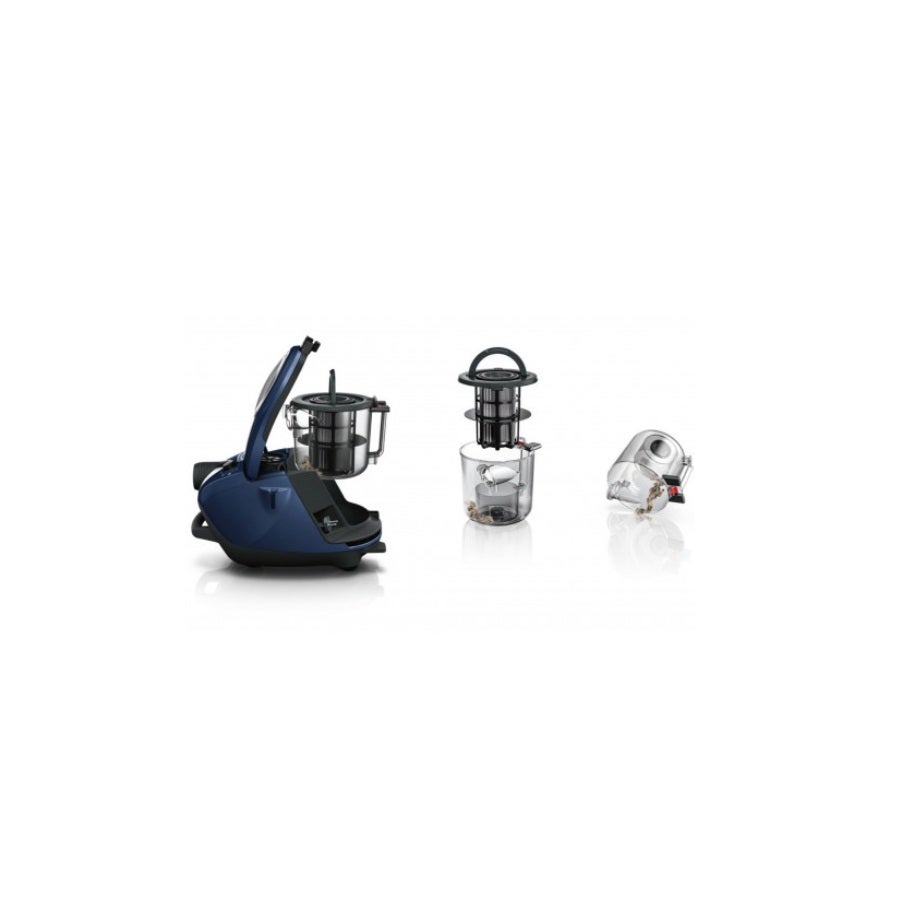 Aspirador sem saco Bosch BGS7RCL 700W Azul/Preto - 4