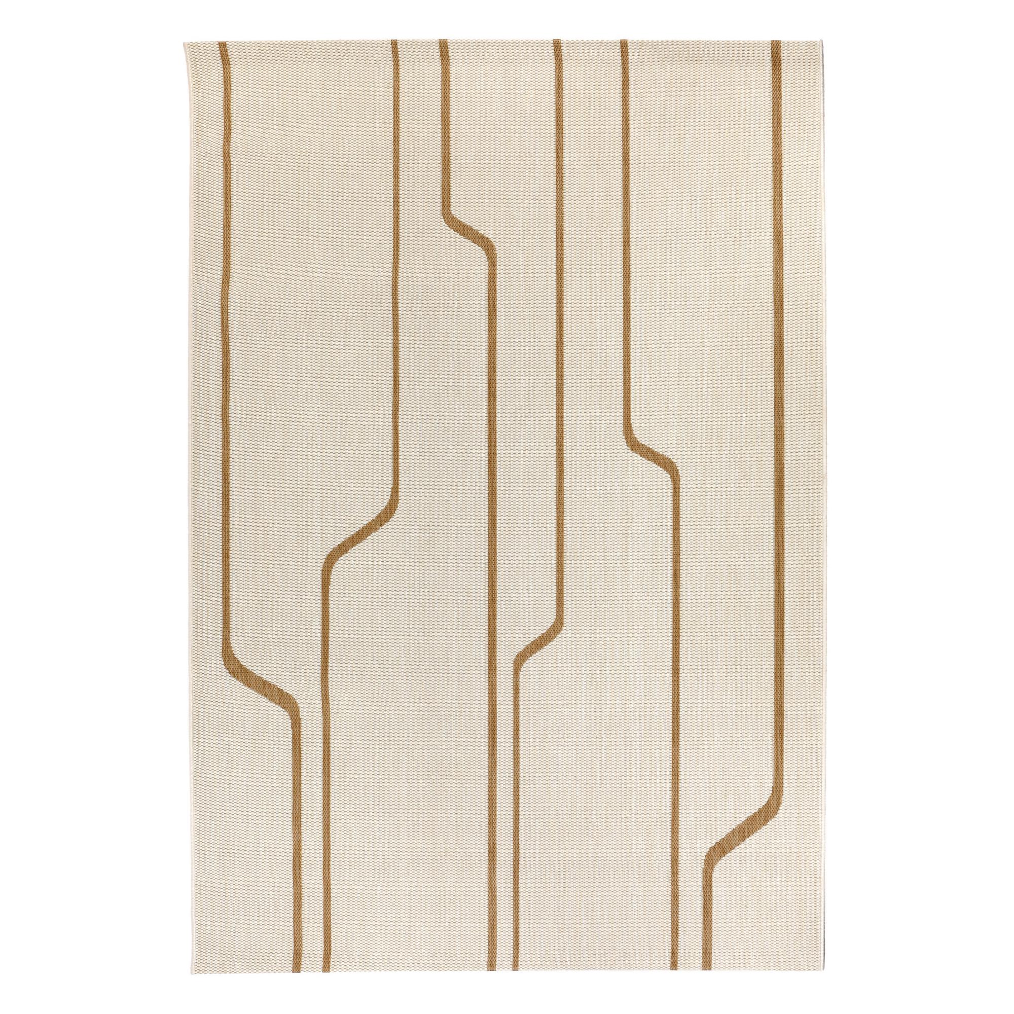 Alfombra exterior damon natural 200 x 290 cm natural 200 x 290 cm vivaraise