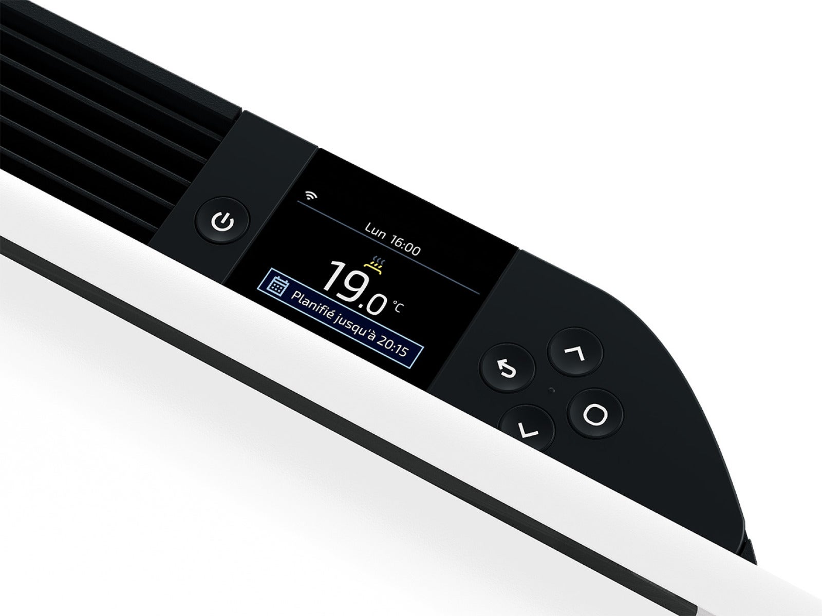 THERMOR - Radiateur chaleur douce connecté Equateur 5 Horizontal 1500W Blanc mat - 428390 - 3