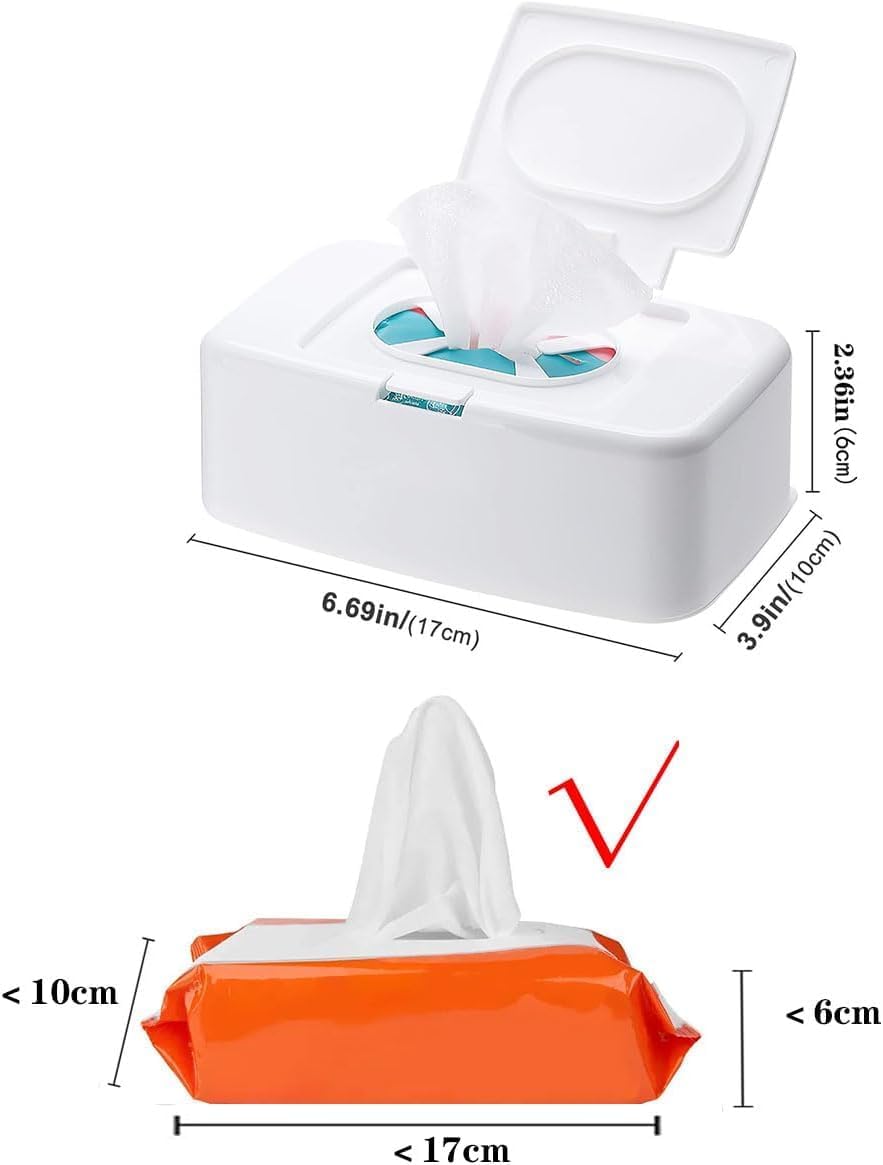 Pezzi Sacchetti per Salviette Umidificate per Neonati Scatole per Umidificate con Coperchio Distributore Portatile Tascabile per Scatola Fazzoletti | Leroy Merlin