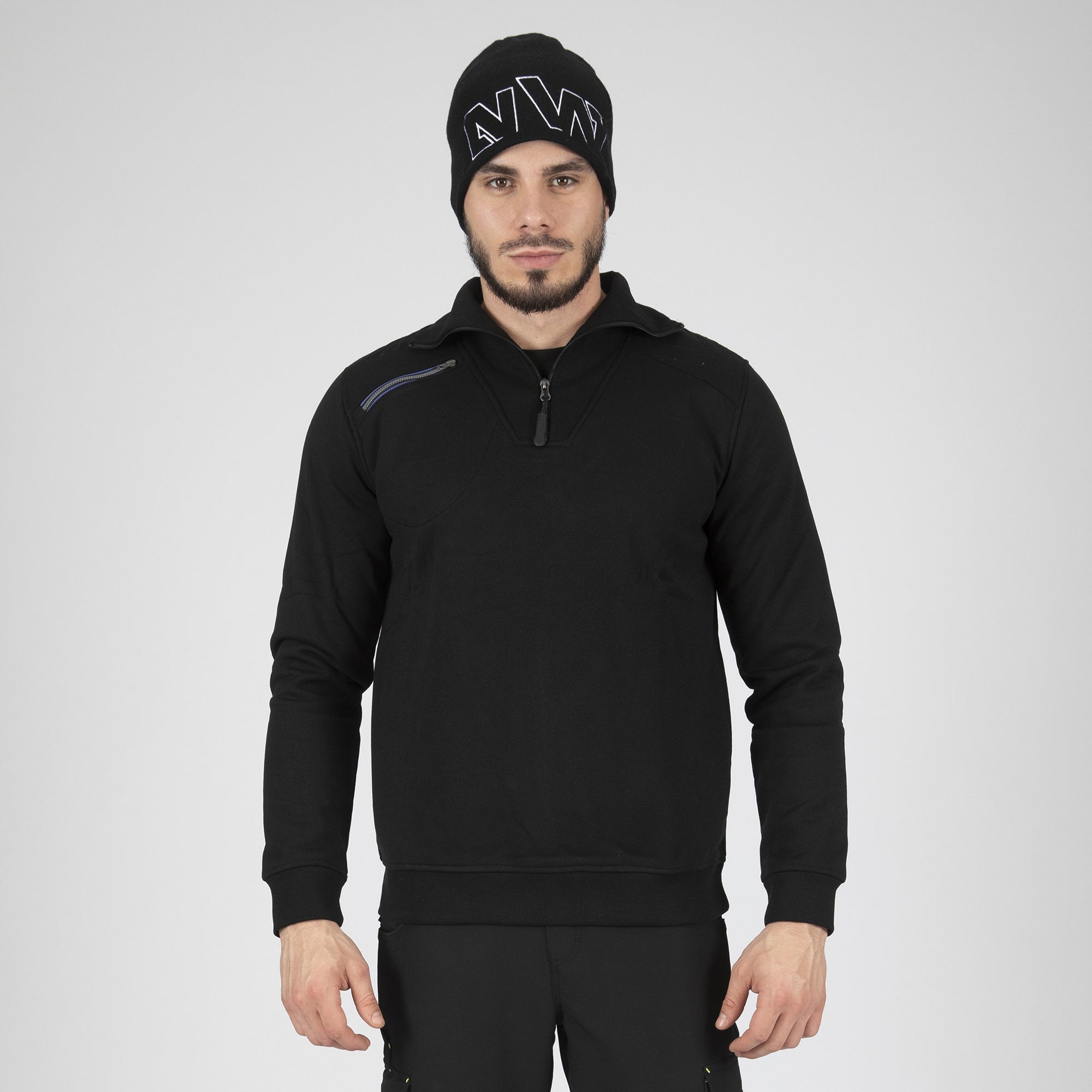 LARGO FELPA 9665 Nero M - 2