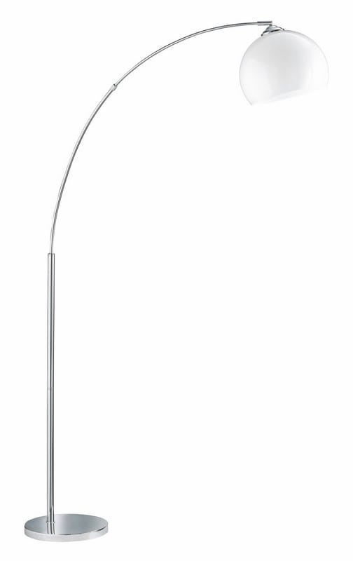 Lampa podłogowa stojąca Brasilia srebrno-biała 1xE27x60W wym: 180 x 30 x 30 cm akryl RL
