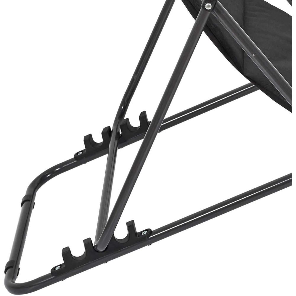 Transat Pliant - Home Deco Factory - Corfou - Noir - 6