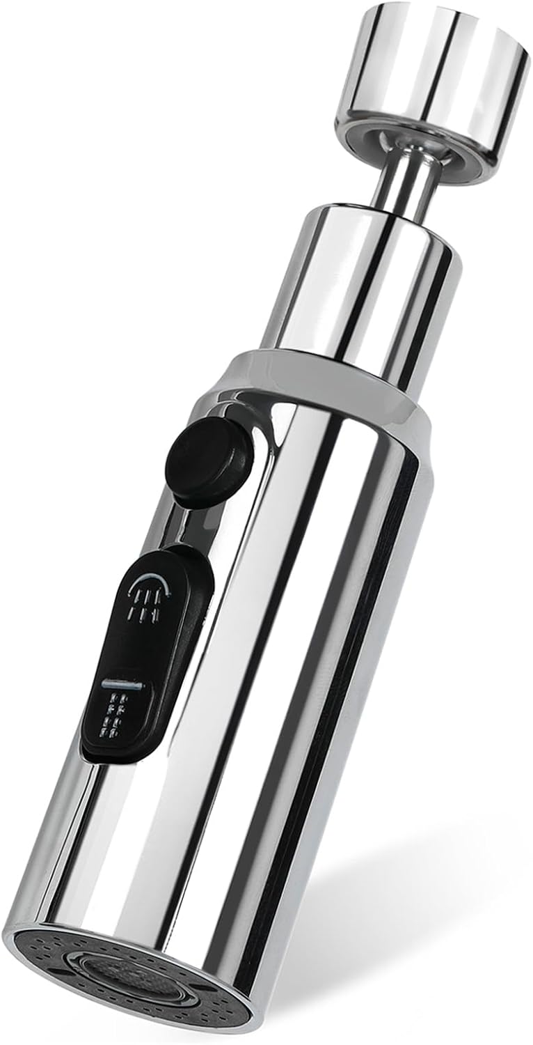 3 Tryby Obrotowa 360° Głowica Prysznicowa Zlewozmywak Kuchenny Perlator Dysza Kran Kuchenny Wodny Do Końcówki G1/2 FM22 M20 M22 M24