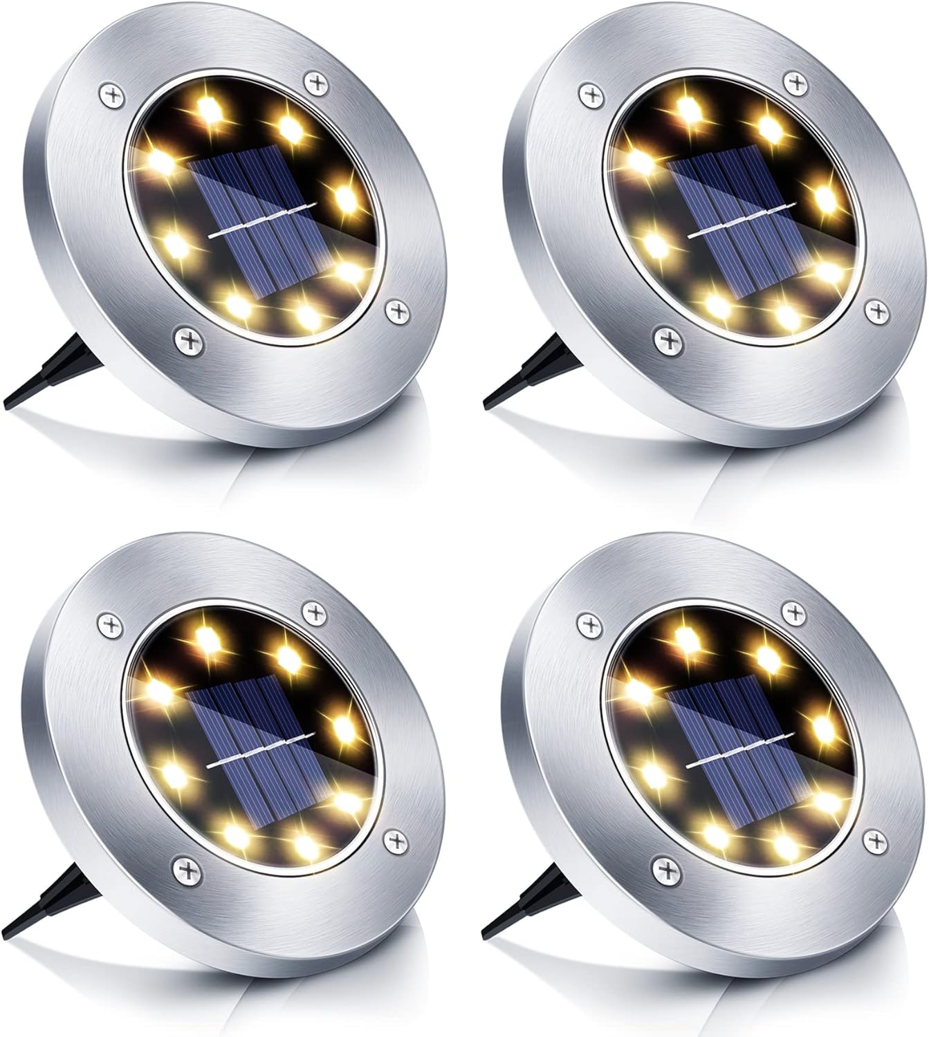 Lampa uliczna LED zasilana energią słoneczną, lampa ogrodowa zasilana energią słoneczną, lampa trawnikowa zasilana energią słoneczną, wodoodporna, ci