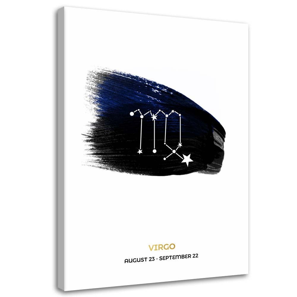 Obraz na płótnie, Znak zodiaku - Panna 70x100