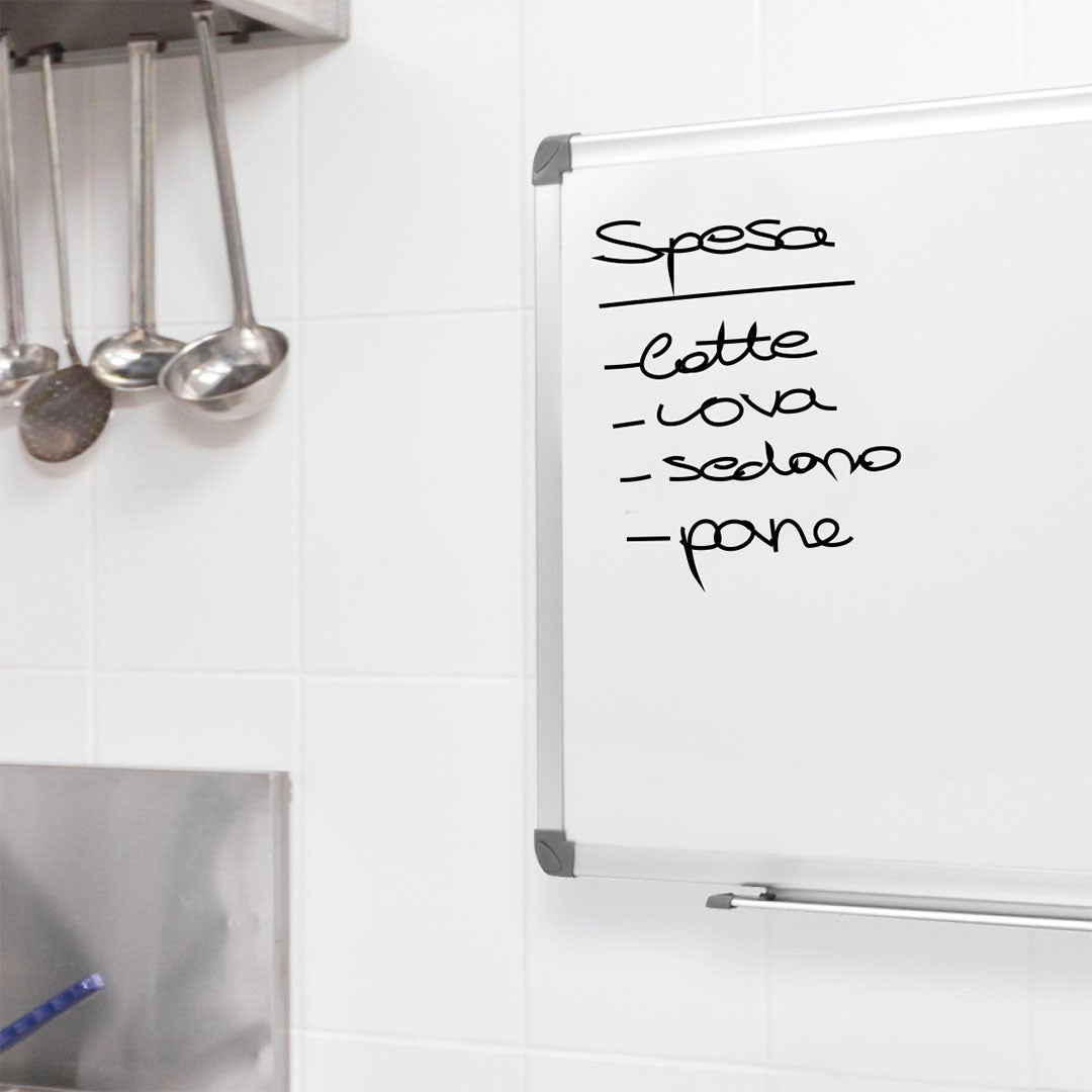 Lavagna Magnetica Danieli 120x90cm - Con Pennarelli, Calamite E Cancellino, Per Ufficio E Scuola - Foto 12