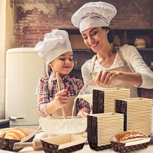 TopolMold Confezione Da 2 Stampi Per Pane Keto In Silicone - Monodose, Rettangolari, Antiaderenti, Adatti A Forno E Microonde, Lavabili In Lavastoviglie (Viola)
