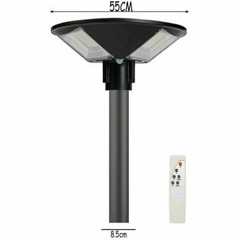 Lampione LED Solare Esterno Openspaceshop - 1200W Per Giardino O Strada Con Telecomando - Foto 6