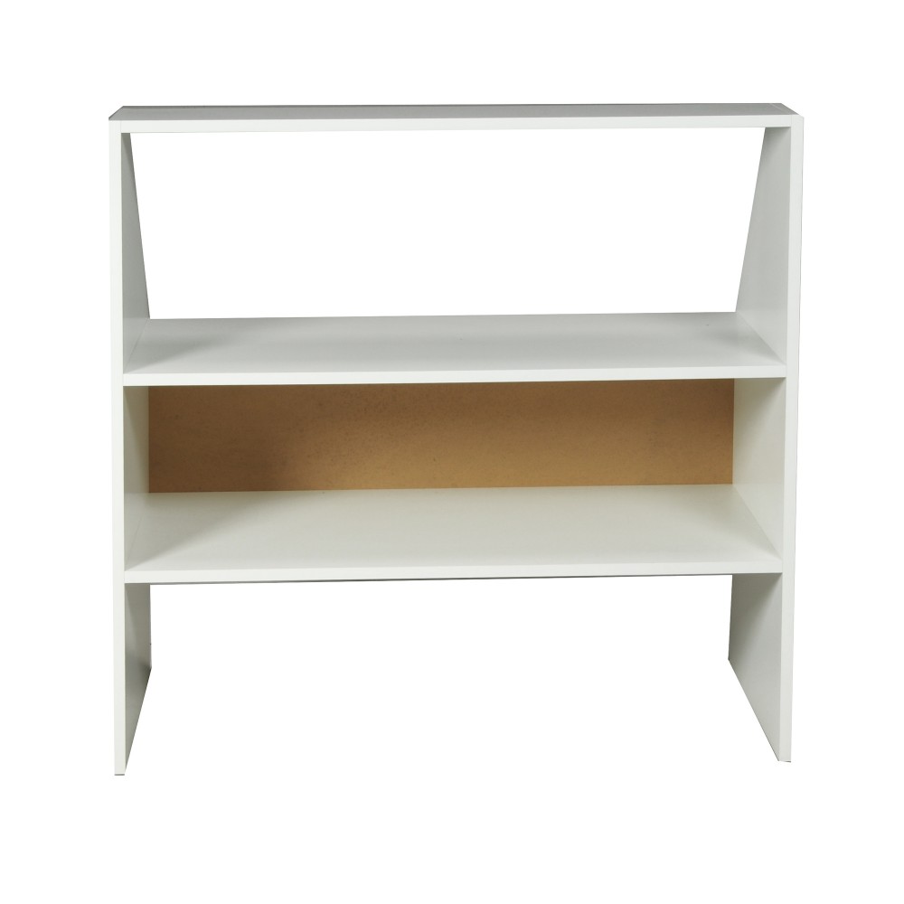 Meuble de rangement sous pente ALIX, H. 100 x L. 100 x P. 50 cm, Blanc - 3