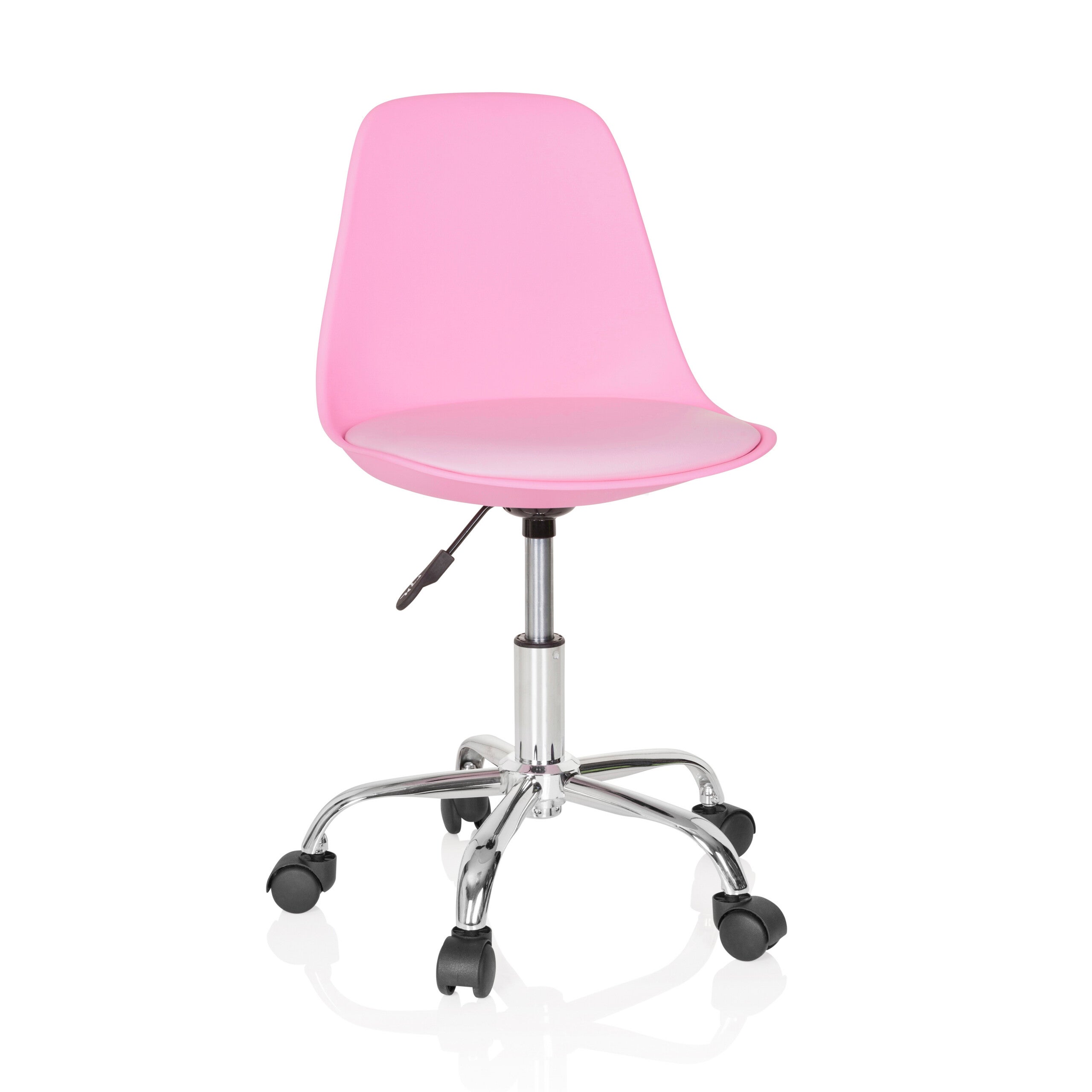 Krzesło obrotowe dla dzieci FANCY II Pink hjh OFFICE
