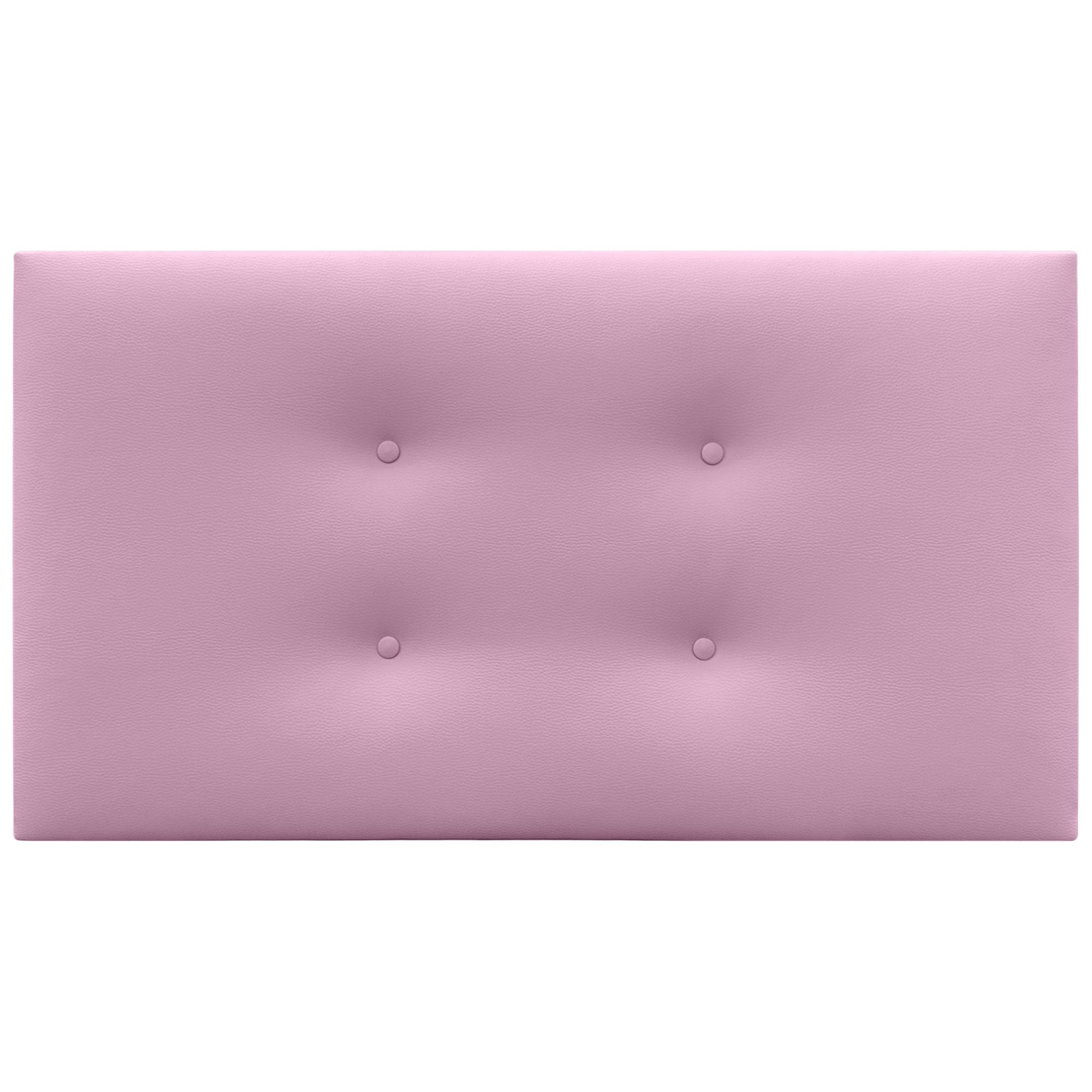 DHOME Cabecero de Polipiel Premium Pro con 2 hileras de Botones Cabezal tapizado Cama Lujo (Rosa, 105cm) - 3
