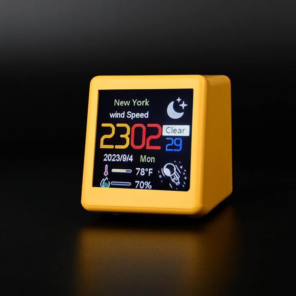 Horloge numérique digital LED calendrier Horloge Température Horloges Murales EU Plug 110-240V