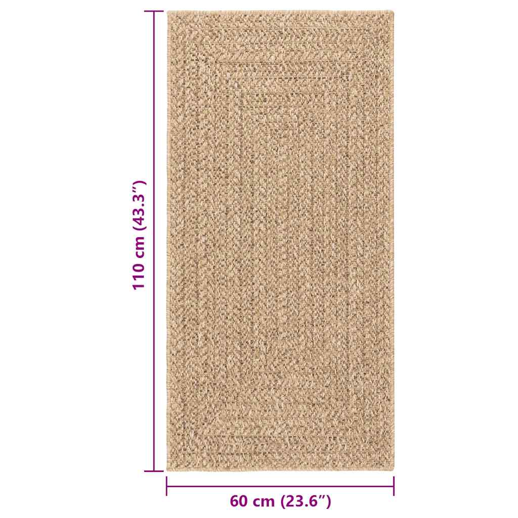 Tappeto ZIZUR 60x110 cm Aspetto Iuta per Interni ed Esterni vidaXL - 3