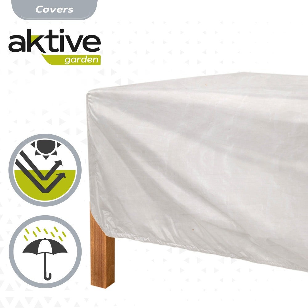 Cobertura impermeável para mesa de jardim 240x130x60 cm Aktive Garden - 5