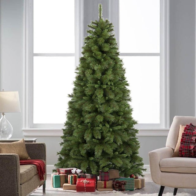 Albero di Natale Verde Namir 240 cm Super Folto Foltissimo Realistico 1188 Punte
