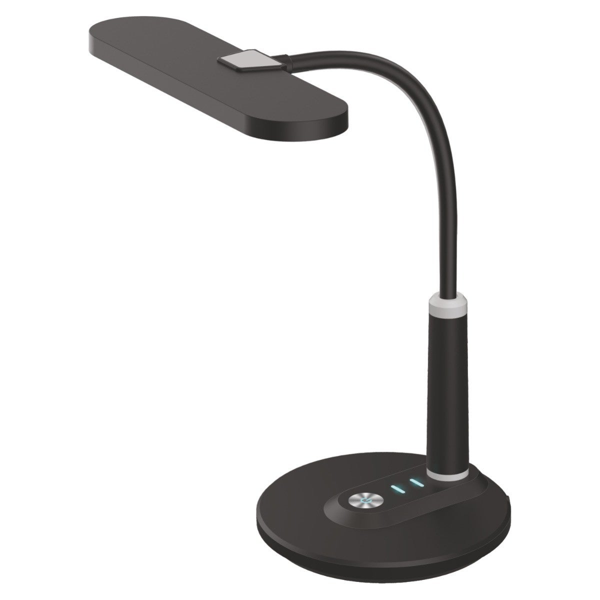 Lampka biurkowa ściemnialna ze zmianą barwy światła K-BL1185 CZARNY DAFI Kaja