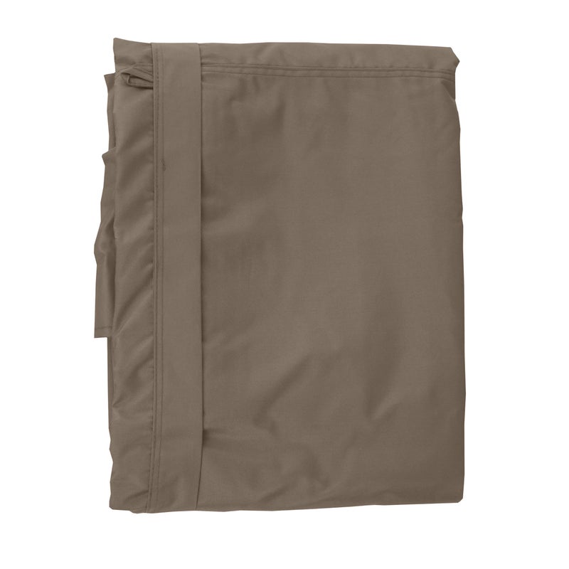 Wymienny pokrowiec 320x250cm do pergoli dachowej HWC-C42 3x3m ~ taupe-brown