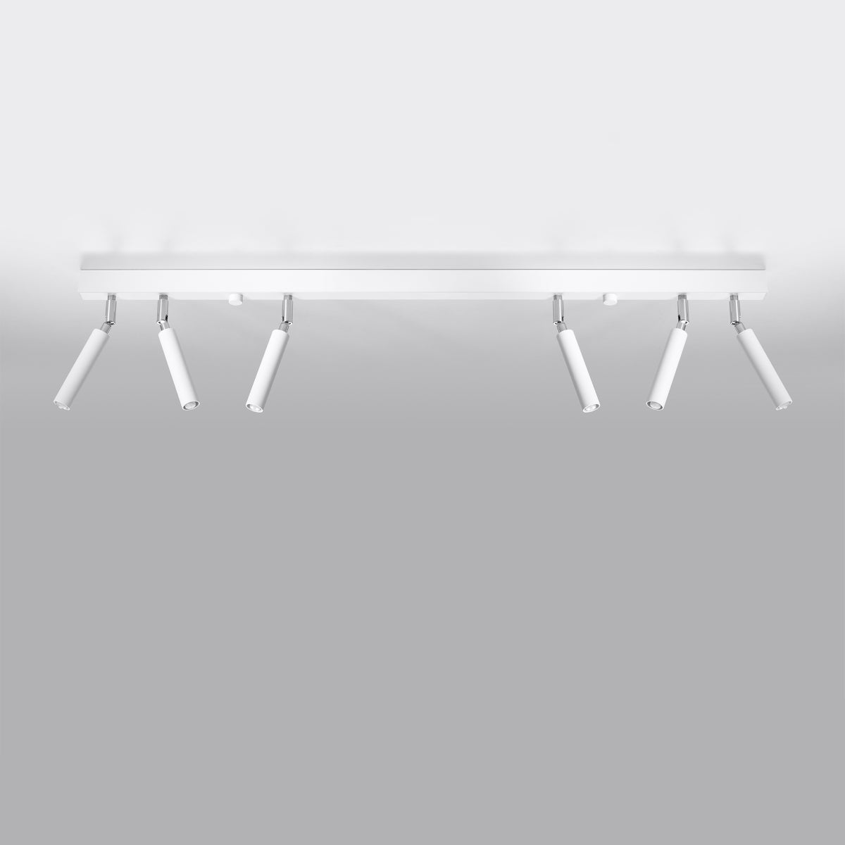 Plafon ASTIX 6 biały LED 4000K - 100x3x20cm Sollux