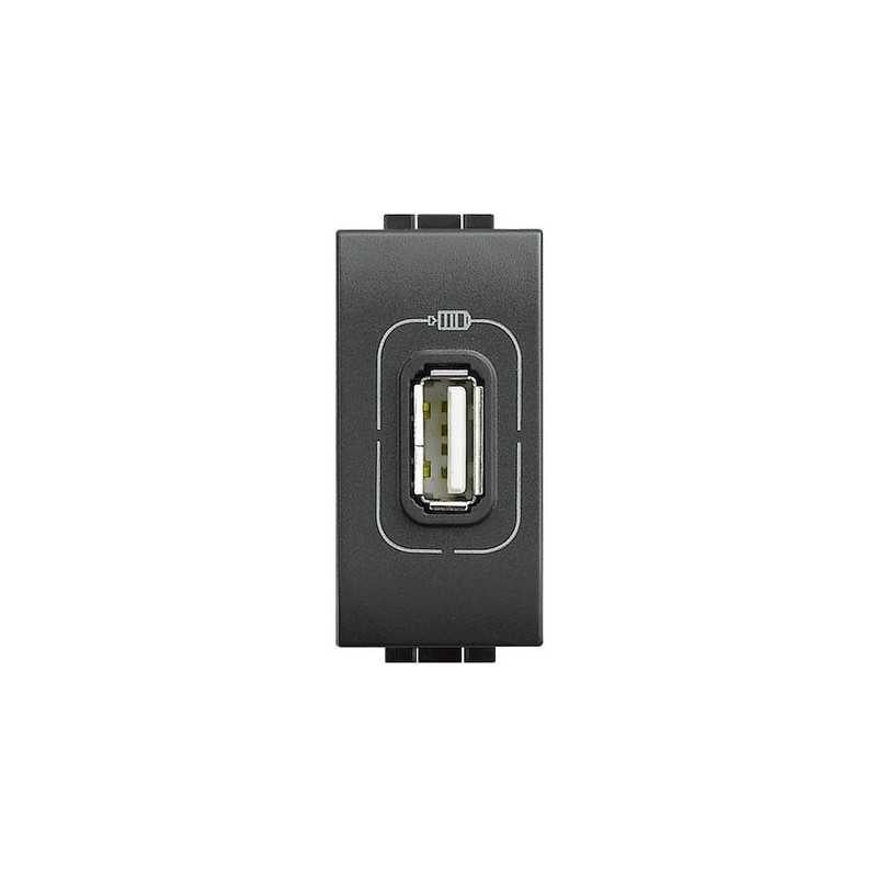 L4285c Chargeur Prise Usb Anthracite Livinglight | Leroy Merlin