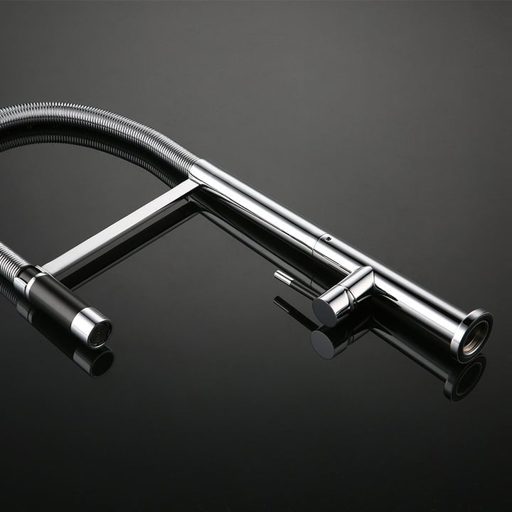 ROBINET DE CUISINE 205 EN LAITON CHROMÉ COLLECTION ERYMANTHE - 8