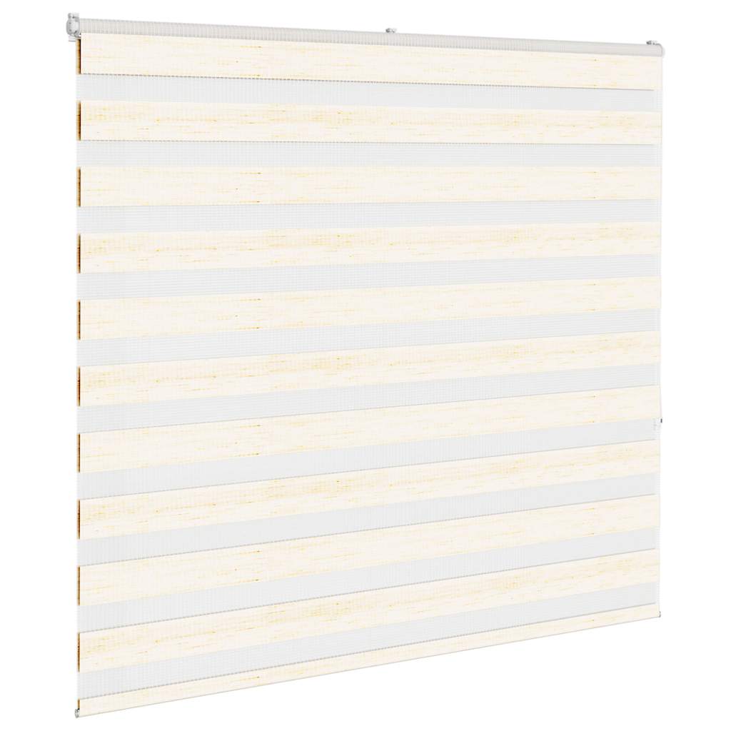 Estor cebra beige mármol tejido ancho 160,9 cm poliéster - 3