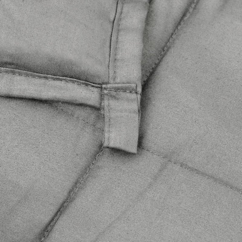 Couverture lestée Gris 220x240 cm 11 kg Tissu - 5