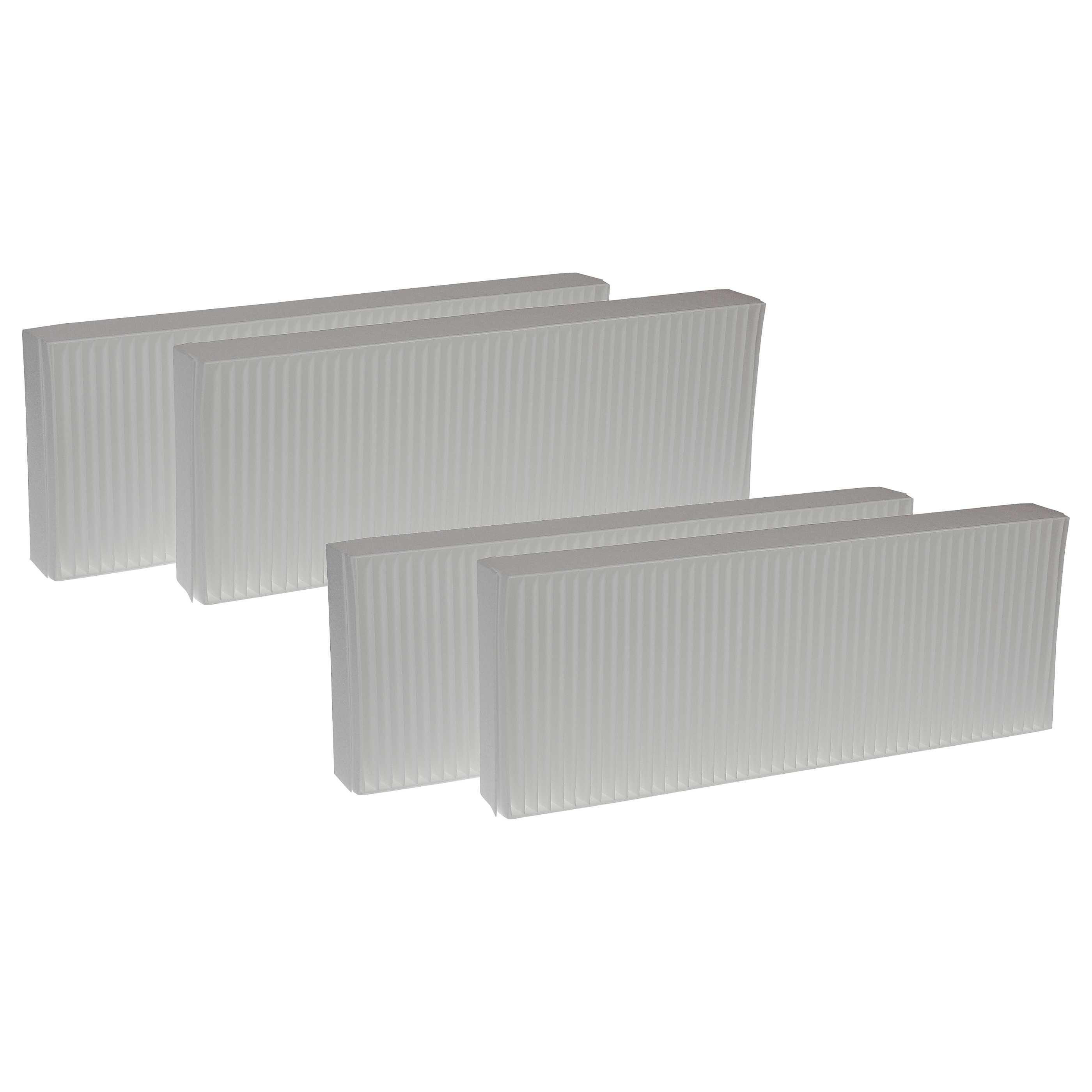 Set Filtri Aria G4 E F7 Per Zehnder ComfoSpot 50 - 4 Pezzi, 18x12x4cm, Bianco - Foto 2
