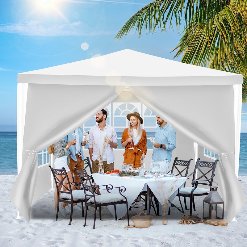 Outsunny Tessuto di ricambio per gazebo da giardino tenda di ricambio in poliestere ad alta densità 180 g/m² anti-UV 3 x 4 m
