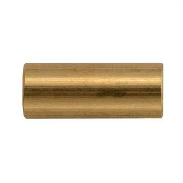 União de Latão com Dupla Rosca Ø6mm M5-M5 para Guias Passa Cabos Anguila 4.6004.000