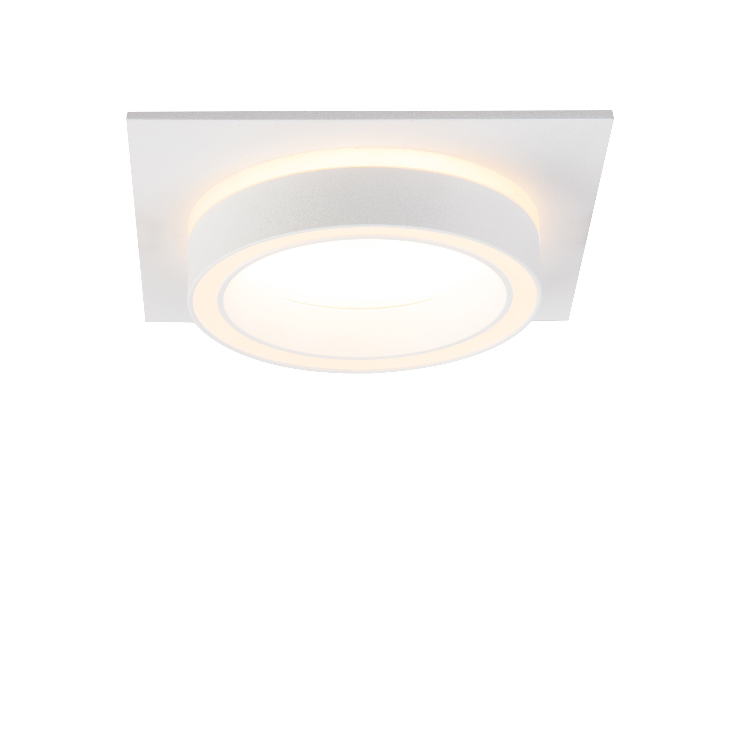 Oprawa sufitowa LED GX53 Arcadio wpuszczana Ø9cm IP20 biala MasterLED