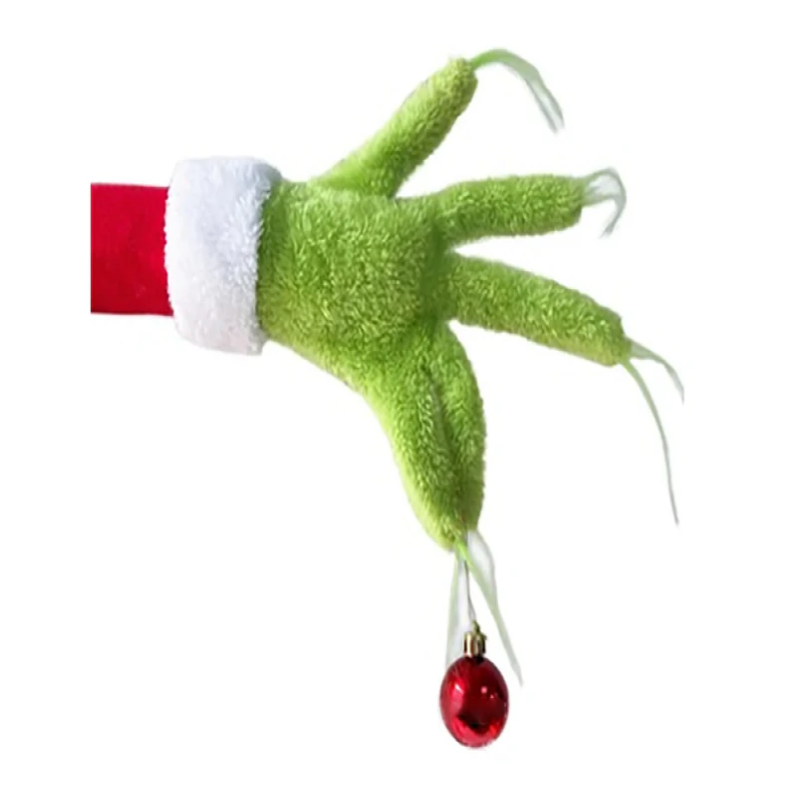 Décoration Noël Grinch – Sculpture Céramique Faite Main, Unique