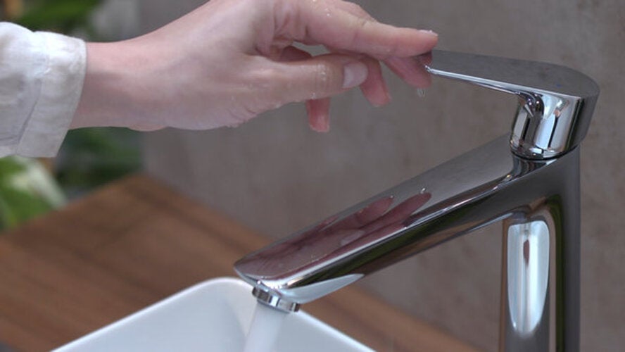 HANSGROHE Mitigeur lavabo Talis E 240, avec tirette et vidage bronze brossé - 5