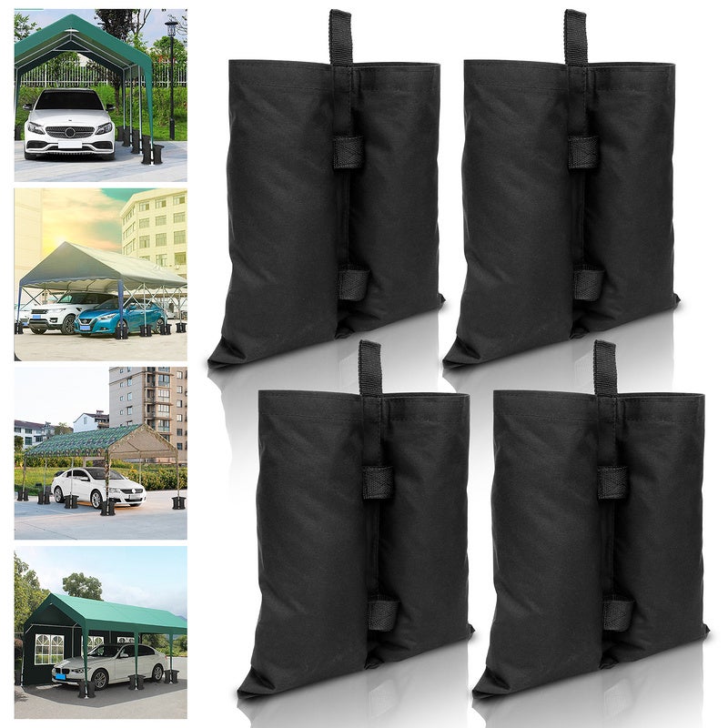 Sacs De Sable Pour Parasol Et Baldaquin – Poids Réutilisables, Toile Résistante – Idéal Terrasse, Jardin, Piscine (Lot De 1)