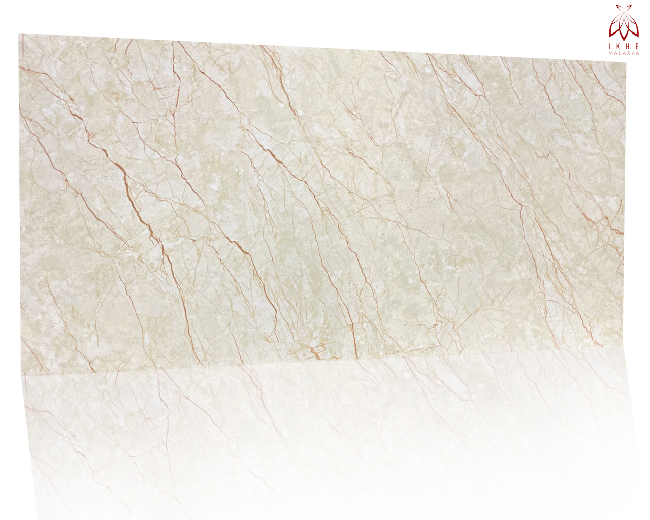 Panneau mural effet marbre – Revêtement PVC 120x60 cm | 2,5 mm | Résistant à l'eau, aux UV et à l'humidité | Alternative aux carreaux Beige01 - 7
