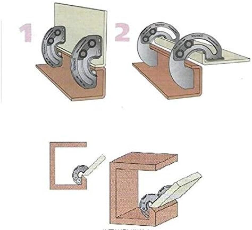 Para ukrytych zawiasów 90 stopni do drzwi szafek ze stali węglowej, ze stałym ogranicznikiem przesuwnym, dwie nogi, do urządzeń przemysłowych - 4