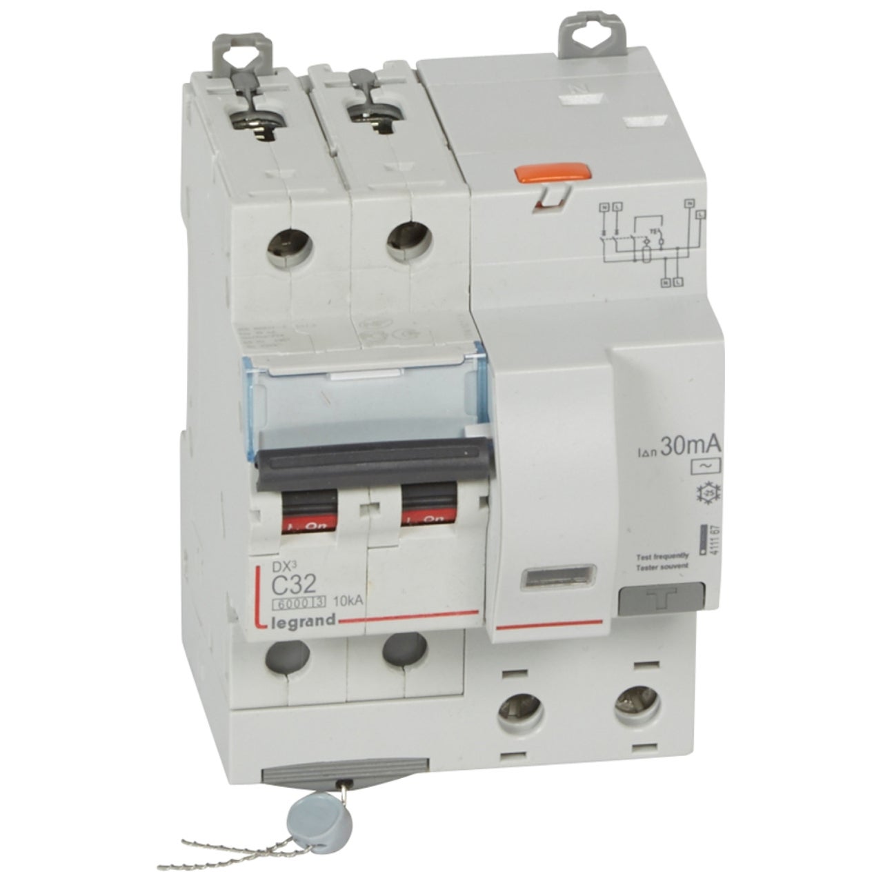 Disjoncteur différentiel - CIKONIELF - NXBLE-32 2P+N C32 - 32A - 230V