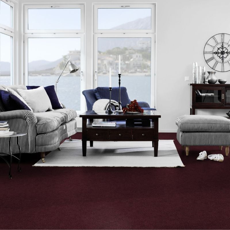 Arquiservi - Moqueta en loseta Viena Rojo 50x50 (5M2) | Antiestática, insonorizante y apta para oficinas y hogar - 6