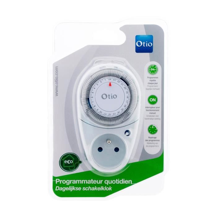 Programmateur quotidien T-10 - Blanc - Otio - 8