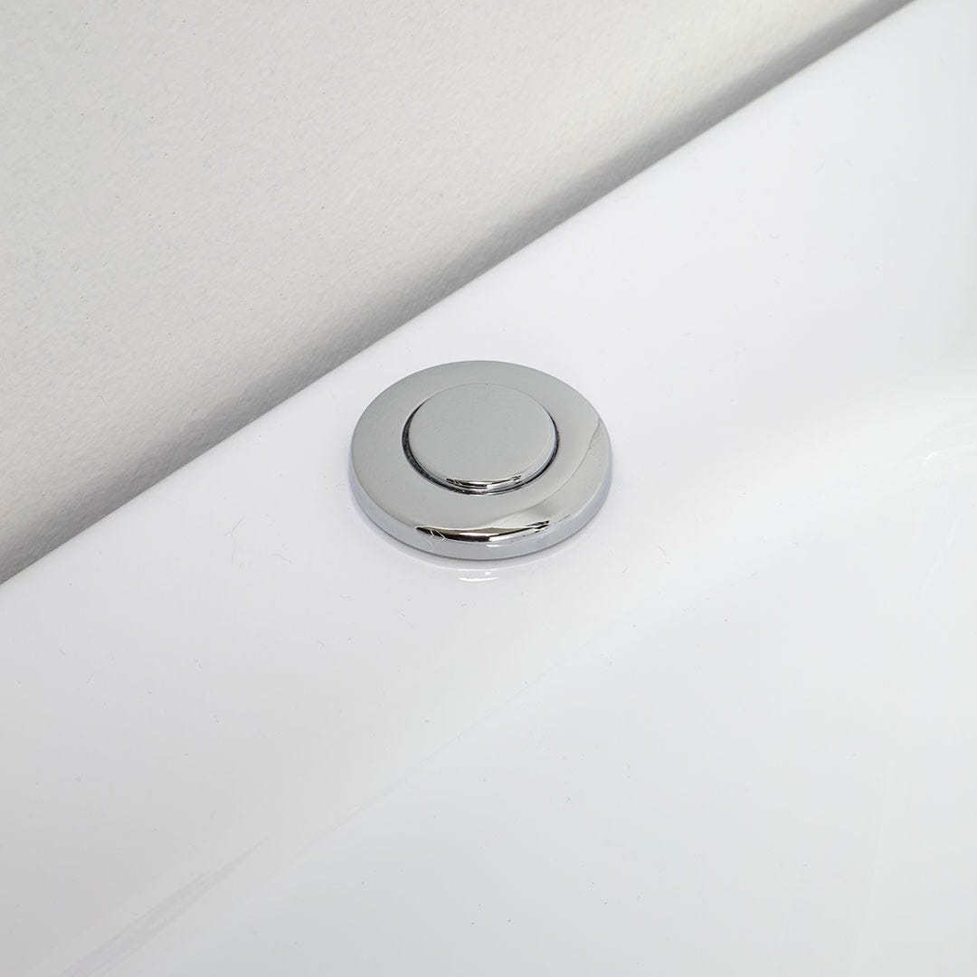 Baignoire balnéo rectangulaire encastrable en acrylique | Ester - 5