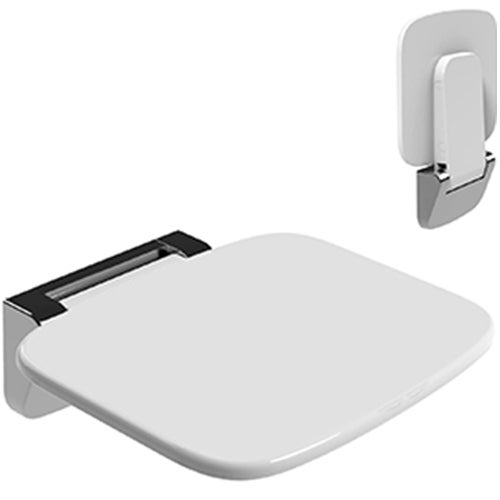 TONYSA Sedia Da Doccia Pieghevole, Sedile Da Doccia Pieghevole Con Gambe, Sgabello Da Bagno Con - 7