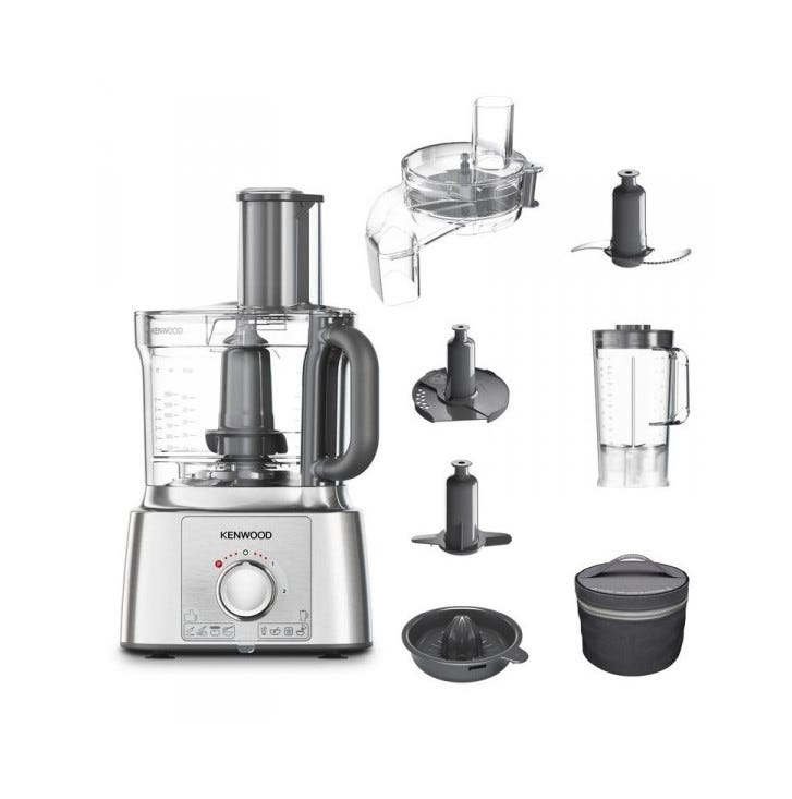 Kenwood Robot da Cucina MultiPro Express FDP65.590SI con Ampia Gamma di ...