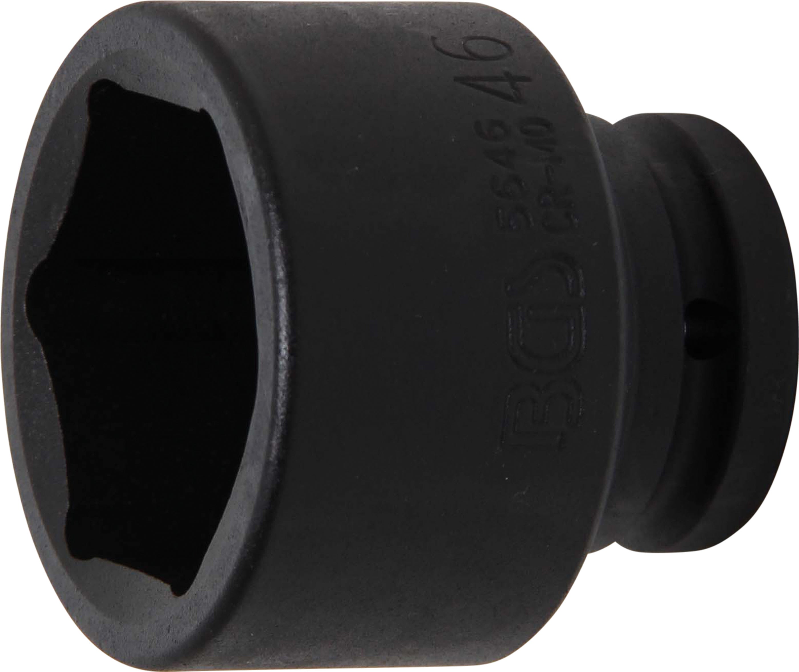 BGS klucz nasadowy do pobijania sześciokątny napęd kwadratowy wewnętrzny 20 mm (3/4") SW 46 mm - 5646