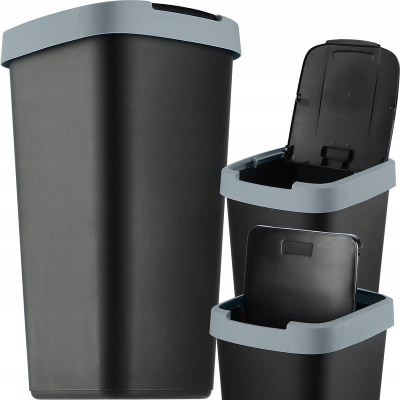 KOSZ NA ŚMIECI 25L ODPADY POJEMNIK DO SEGREGACJI ODPADÓW KUBEŁ ŚMIETNIK