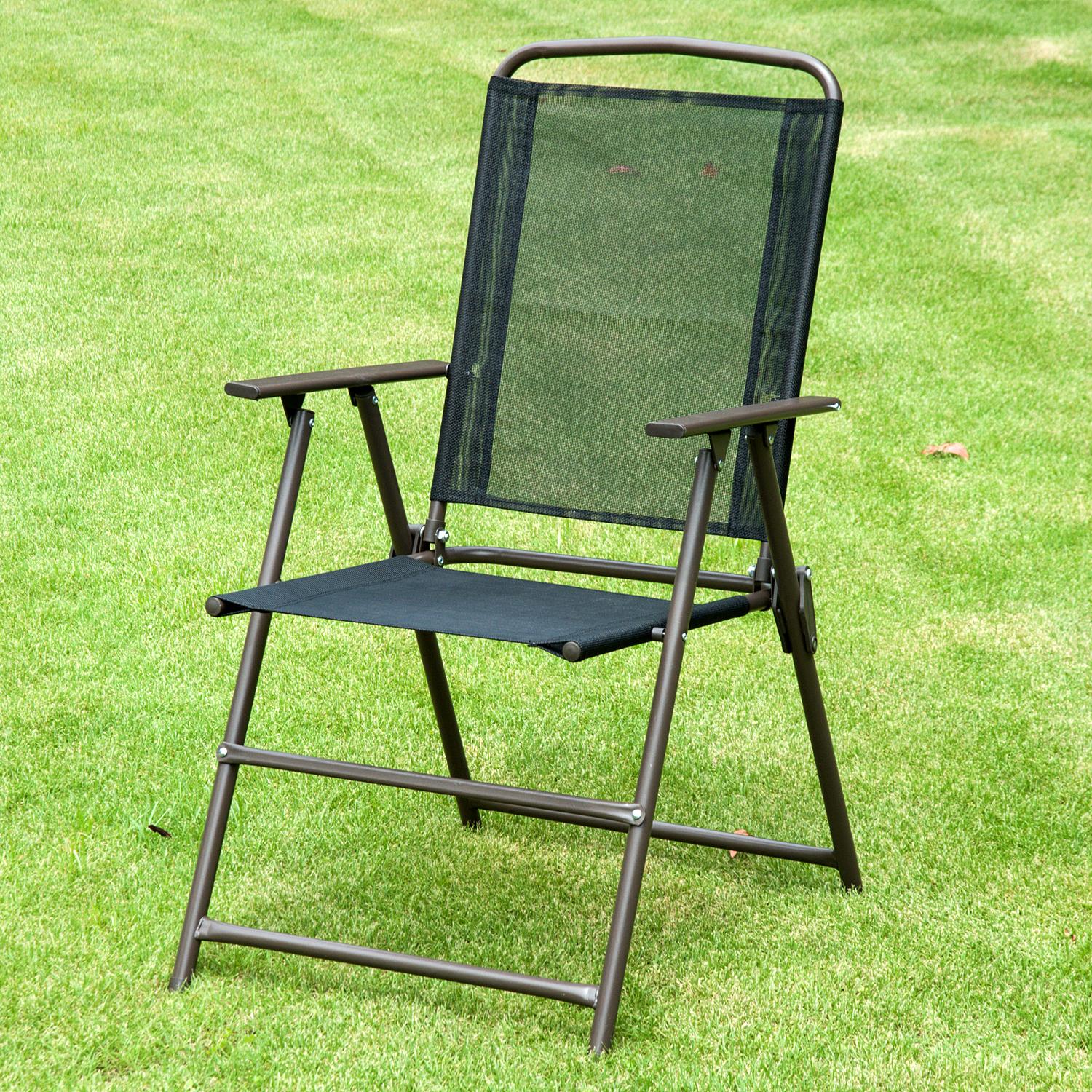 Conjunto de muebles para jardín Outsunny negro 53,5x64x90 cm - 6