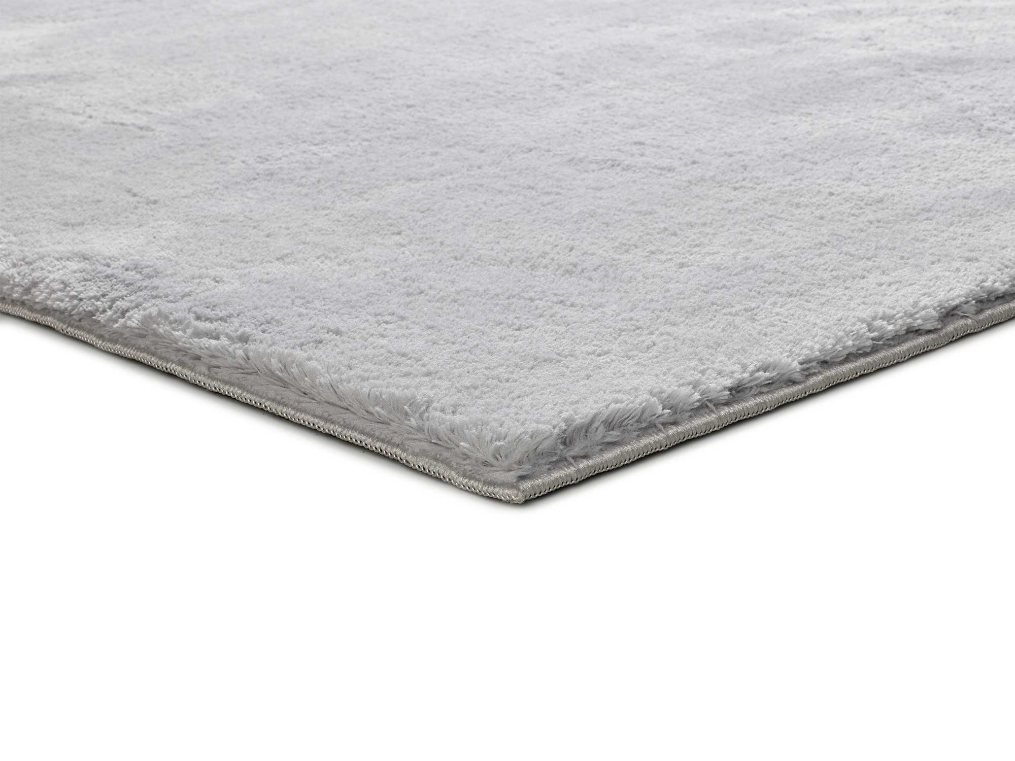 Tapis lavable antidérapant argent rectangulaire l.60 x L.120 cm LOFT uni - ATTICGO - 3